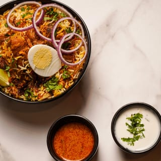 Handi Lamb Biryani